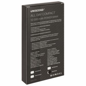 Внешний аккумулятор Uniscend All Day Compact 10000 мAч, белый — изображение 9