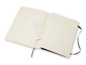 Записная книжка Moleskine Classic Soft (в линейку), ХLarge (19х25 см), черный — изображение 4
