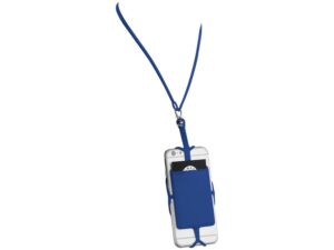 Картхолдер RFID со шнурком, ярко-синий — изображение 3