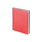 Ежедневник недатированный А6+ Velvet, красный
