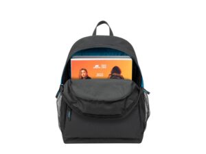RIVACASE 5563 black Лёгкий городской рюкзак, 18л /12 — изображение 14