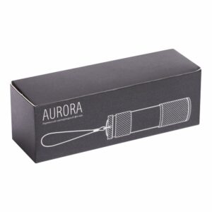 Фонарик Aurora, серебристый — изображение 3