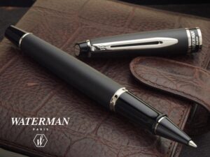 Ручка-роллер Waterman Expert, цвет: MattBlack, стержень: Fblk — изображение 4