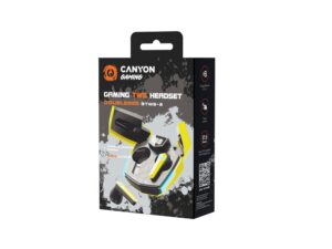 Игровая гарнитура Canyon DoubleBee GTWS-2, желтый (CND-GTWS2Y) — изображение 5