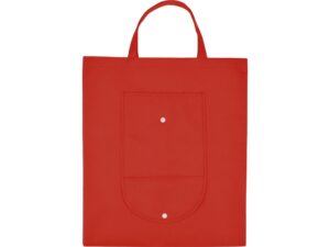 Складная сумка Maple из нетканого материала, красный — изображение 8