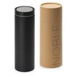 Вакуумная термокружка Noble с крышкой 360,Waterline, тубус, черный