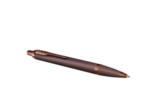 Шариковая ручка Parker IM Monochrome Brown, стержень:M, цвет чернил: blue, в подарочной упаковке. — изображение 3