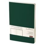 Ежедневник А5 недатированный Megapolis Velvet Flex, темно-зеленый