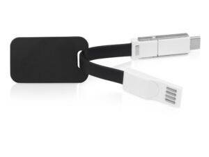 Зарядный кабель 3-в-1 Charge-it, черный — изображение 3