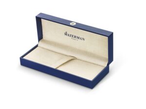 Шариковая ручка Waterman Expert Black, цвет чернил Mblue, в подарочной упаковке — изображение 3