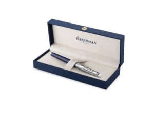 Перьевая ручка Waterman Hemisphere22 SE Deluxe Blue CT, перо: F, цвет: Blue, в подарочной упаковке — изображение 2