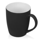 Кружка с покрытием soft-touch C1, черный