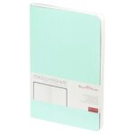 Ежедневник А5 недатированный Megapolis Velvet Flex, зефирный мятный