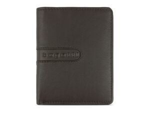 Портмоне BUGATTI Bomba, с защитой данных RFID, коричневое, кожа/полиэстер, 10х2х12,5 см — изображение 2