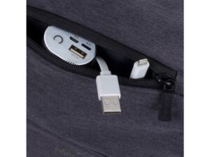 RIVACASE 7760 black ECO рюкзак для ноутбука 15.6 — изображение 8