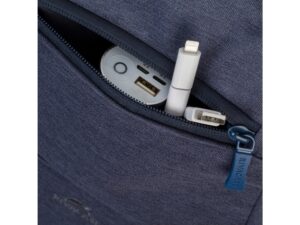 RIVACASE 7760 blue ECO рюкзак для ноутбука 15.6 — изображение 8