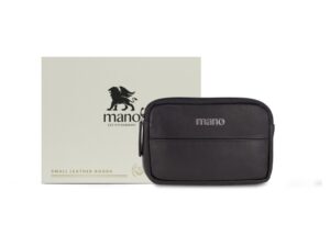 Ключница Mano Don Romeo, с RFID защитой, натуральная кожа в чёрном цвете, 11 х 2 х 7 см — изображение 4