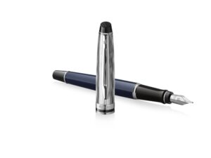 Перьевая ручка Waterman Expert22 SE deluxe Blue CT, перо: F, цвет: Blue, в подарочной упаковке — изображение 4
