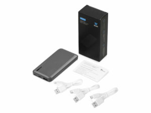 Внешний аккумулятор Evolt Mini-5, 5000 mAh, серый — изображение 3