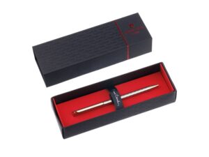 Ручка шариковая Pierre Cardin SLIM. Цвет - серебристый. Упаковка Е — изображение 5