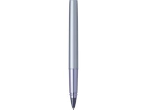 Ручка-роллер Parker Vector XL Silver Blue CT, цвет чернил black, стержень: F, в подарочной упаковке. — изображение 3