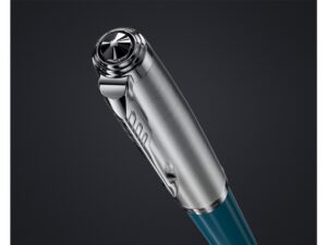 Перьевая ручка Parker 51 CORE TEAL BLUE CT, перо: F, цвет чернил: black, в подарочной упаковке. — изображение 9