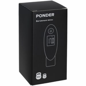 Дорожные весы Ponder, белые — изображение 7