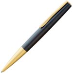 Ручка шариковая металлическая ELEGANCE GO, черный/золотистый