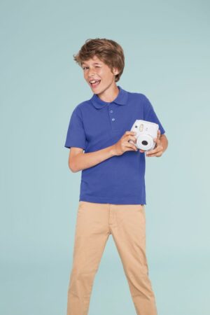 Рубашка поло детская Summer II Kids 170, белая — изображение 4