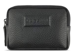 Ключница BUGATTI Elsa, с защитой данных RFID, чёрная, воловья кожа/полиэстер, 11х2х7 см — изображение 2