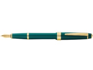 Перьевая ручка Cross Bailey Light Polished Green Resin and Gold Tone, перо F — изображение 2