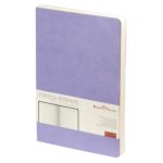 Ежедневник А5 недатированный Megapolis Velvet Flex, сиреневый