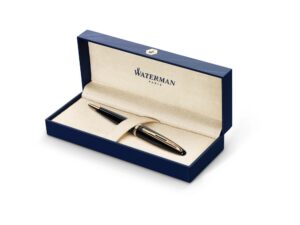 Шариковая ручка Waterman Carene, цвет: Black GT, стержень: Mblue — изображение 2