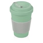Термокружка Muffin из натуральных волокон, оливковый