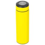Вакуумный термос Vacuum Flask C1, soft touch, 420мл, желтый