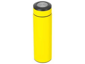 Вакуумный термос Vacuum Flask C1, soft touch, 420мл, желтый