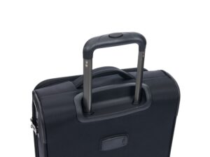 Чемодан TORBER Seyd, чёрный, нейлон 600D, 36,5 х 14 х 54 см, 32 л — изображение 5