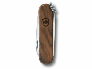 Нож-брелок VICTORINOX Classic SD, 58 мм, 5 функций, деревянная рукоять — изображение 3