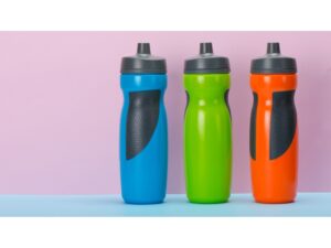 Спортивная бутылка Flex 709 мл, оранжевый/серый — изображение 6