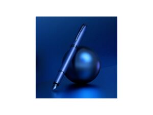 Перьевая ручка Parker IM Monochrome Blue, перо:F, цвет чернил: blue, в подарочной упаковке. — изображение 10