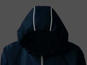 Дождевик - пончо Galaxy со светоотражающими элементами, классический синий — изображение 10