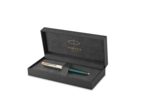 Шариковая ручка Parker 51 Premium Forest Green GT стержень: M, цвет чернил: black, в подарочной упаковке. — изображение 5