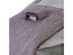 RIVACASE 7562 grey/mocha рюкзак для ноутбука 15.6, серый/кофейный — изображение 9