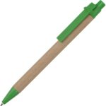 Ручка картонная шариковая Эко 3.0, зеленый