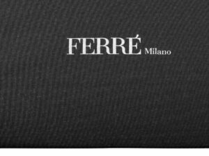 Зонт складной автоматический Ferre Milano, черный — изображение 7