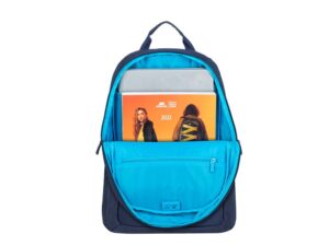 RIVACASE 7561 dark blue ECO рюкзак для ноутбука 15.6-16 / 6 — изображение 6