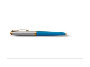 Шариковая ручка Parker 51 Premium Turquoise GT стержень: M, цвет чернил: black, в подарочной упаковке. — изображение 3