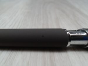 Ручка металлическая soft-touch шариковая со стилусом Sway, серый/серебристый (P) — изображение 5