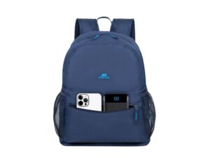 RIVACASE 5563 blue Лёгкий городской рюкзак, 18л /12 — изображение 9