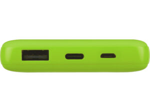 Внешний аккумулятор Powerbank C2, 10000 mAh зеленое яблоко — изображение 4